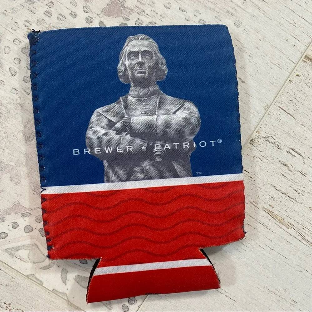 Samuel Adams Brewer Patriot Fill Your Glass Koozie